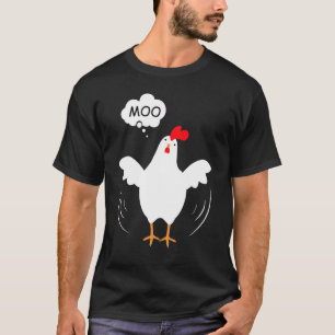 Camiseta VacaFrango Frango diz Som de VacaFrango 'MUU