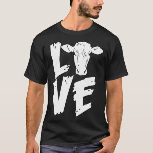 Camiseta Vacas amam animal vaca produtores de leite
