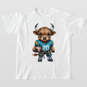Camiseta Vacas das Terras Altas e Futebol