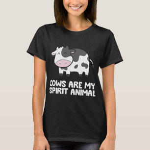 Camiseta vacas de vaca são o meu animal espirituoso