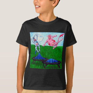 Camiseta Vacas do trampolim
