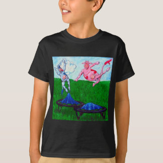 Camiseta Vacas do trampolim