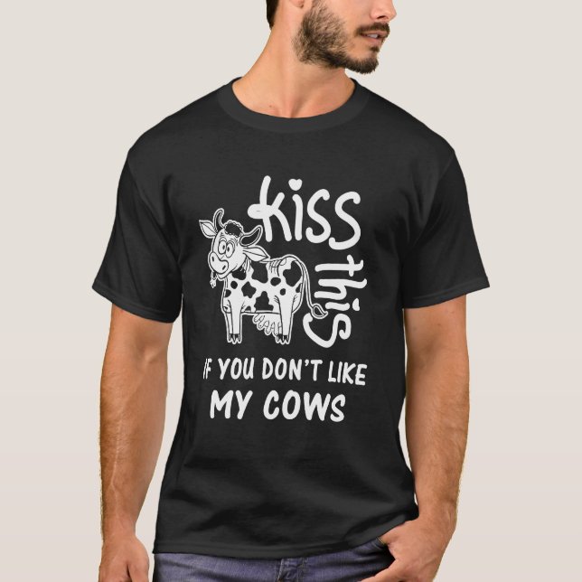 Camiseta Vacas Eu Amo Minhas Vacas (Frente)