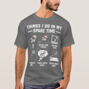 Camiseta Vacas Farmadoras Engraçadas