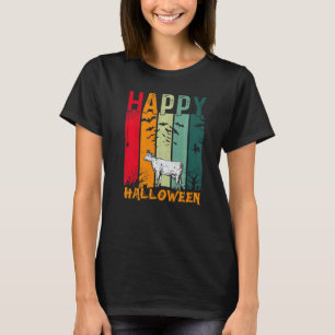 Camiseta Vacas Garotas Rapazes Estilo Retrô Festa de Janta