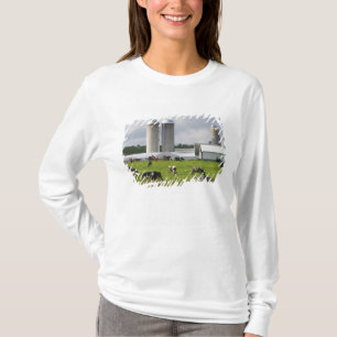Camiseta Vacas leiteiras e fazenda perto do Condado de Tayl