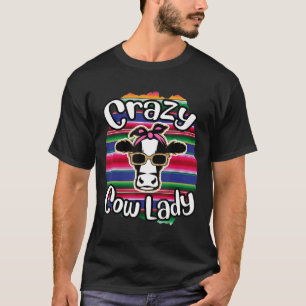 Camiseta Vacas Loucas Fazendas Vacas Fofas Fogueiras