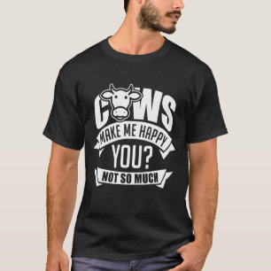 Camiseta Vacas Me Fazem Feliz Vaca