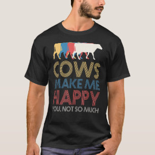 Camiseta Vacas Me Fazem Feliz Vaca