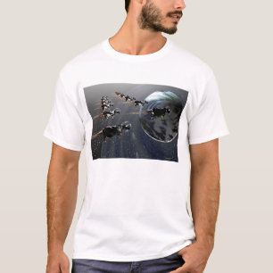 Camiseta Vacas no espaço