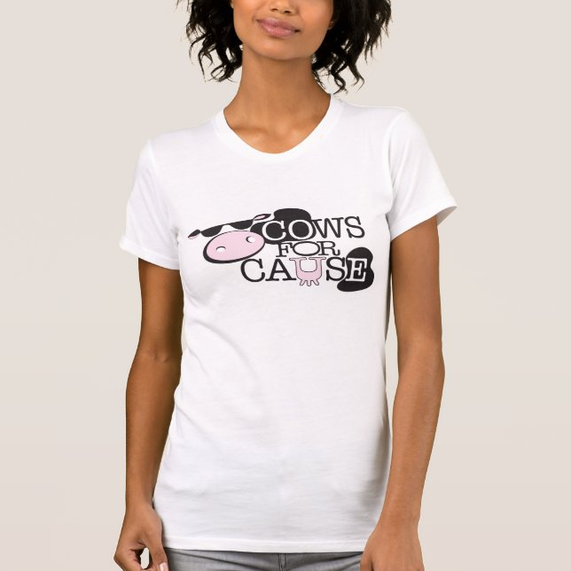 CAMISETA VACAS PARA A CAUSA (Frente)