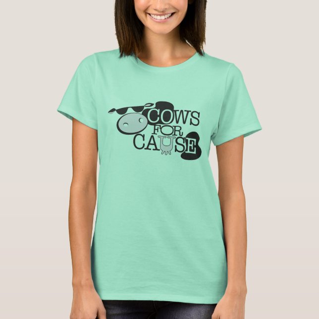 CAMISETA VACAS PARA CAUSA (Frente)