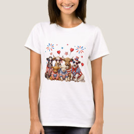Camiseta Vacas Patriotas