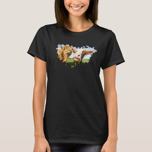 Camiseta Vacas Terrenas Funerárias (Frente)
