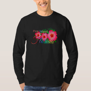 Camiseta Vacati da Família Flores Tropicais Pine Island, Fl