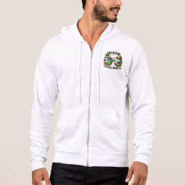 Camiseta Vacation Feels Right Zip-Up Hoodie USA