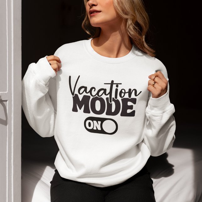 Camiseta Vacation Mode On Fun Summer (Criador carregado)