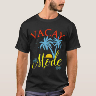 Camiseta Vacay Mode Vacay Beach Life Family Cruise Jama