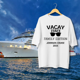 Camiseta Vacay Vibes Family Edition Family Reunion Cruise