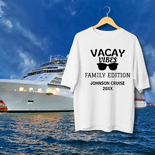 Camiseta Vacay Vibes Family Edition Family Reunion Cruise