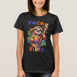 Camiseta Vacay Vibes Funny Sloth Summer