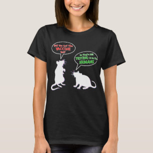 Camiseta Vacina De Rato Já Recebeu A Vacina?