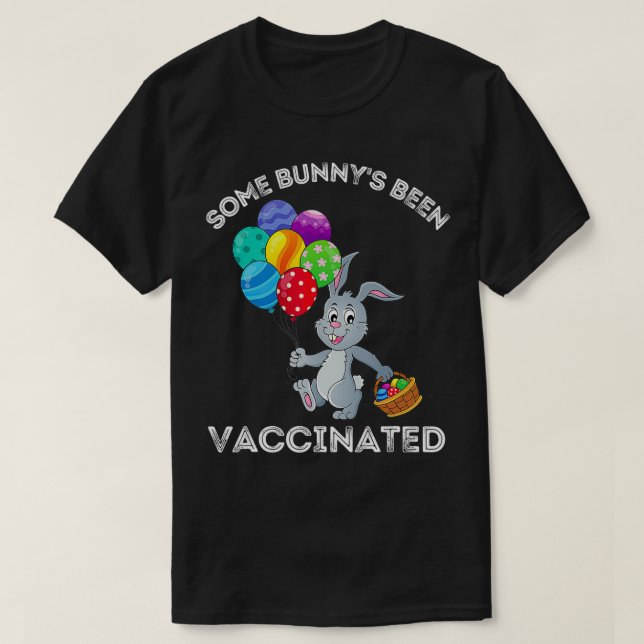 Camiseta Vacina Feliz Engraçada e Vacinada (Frente do Design)