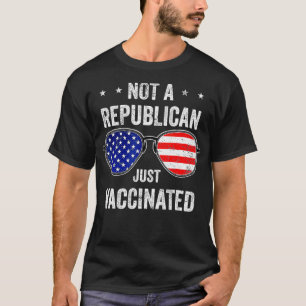Camiseta Vacina Não Republicana Vacinada Contra A Vacina Af