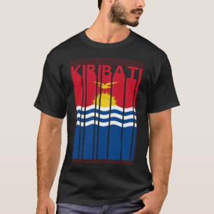 Camiseta Vacinação da bandeira quiribatiana I Kiribati