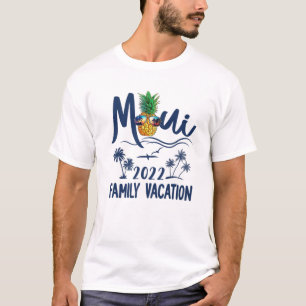 Camiseta Vacinação da Família Abacaxi Havaí 2022