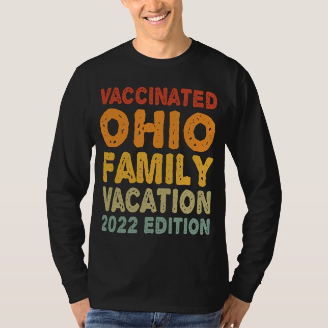 Camiseta Vacinação da família Ohio Vacinada 2022 Edition (Frente)