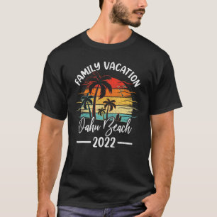 Camiseta Vacinação Da Família Retro Vintage 2022 Hawaii Oah