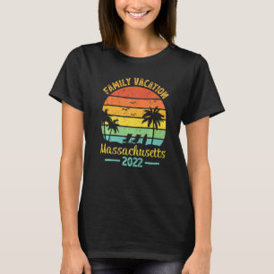 Camiseta Vacinação da família Retro Vintage 2022 Massachuse