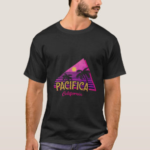 Camiseta Vacinação de Praia Vaporwave Souvenir Pacifica