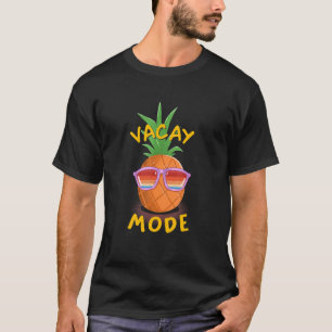 Camiseta Vacinação de Verão em modo de férias Praia Havaí S