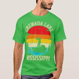 Camiseta Vacinação de Verão Vintage Mississippi Grenad