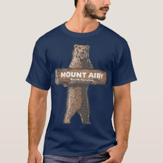 Camiseta Vacinação do Urso de Produção do Monte Airy North 
