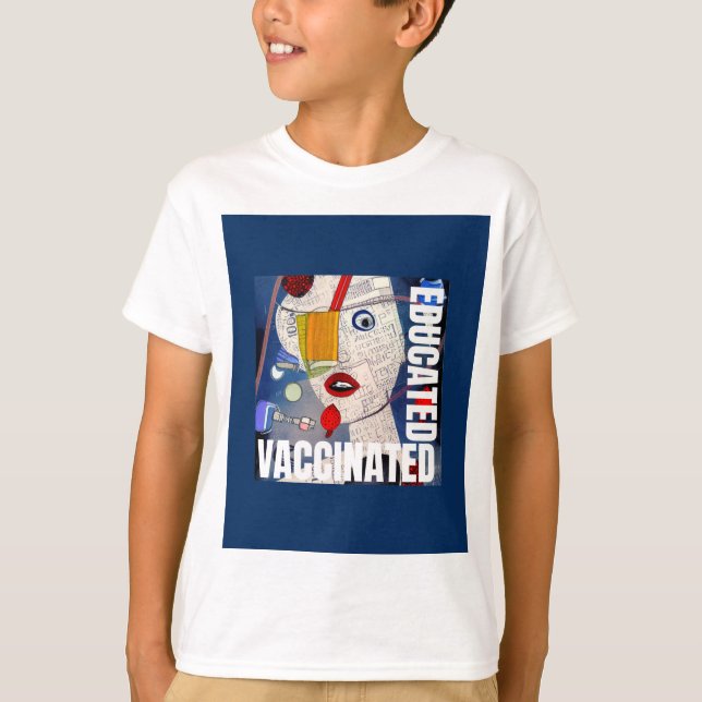 Camiseta Vacinação - Educação (Frente)