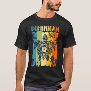 Camiseta Vacinação Familiar da Sea Turtle Retro República D