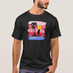 Camiseta Vacinação Havaiana Em Pastel Colors Para Correspon