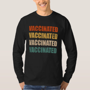 Camiseta Vacinação Legal Vacinada Contra Vacinação e Ciênci