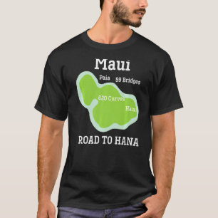 Camiseta Vacinação Souvenir Maui Hawaii Hana Vacation Souve