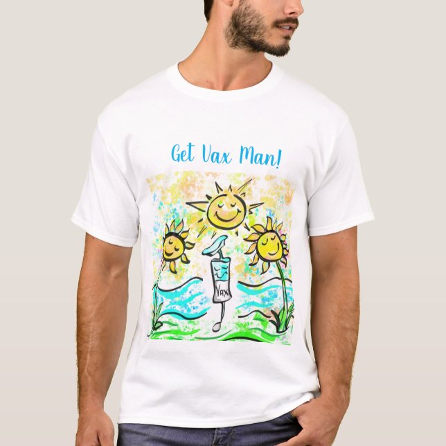 CAMISETA VACINADO (Frente)