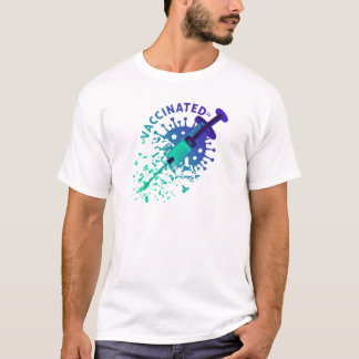 Camiseta vacinado