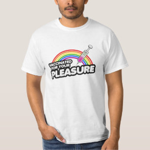 CAMISETA VACINADO PARA O SEU PRAZER