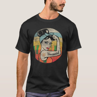 Camiseta Vacinado Retro Teto Acredita em Vacinas Immuniza