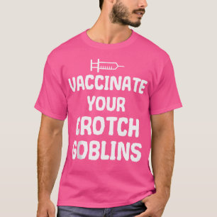 Camiseta Vacinar Os Goblins Para A Vacina Pró Docs