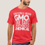 Camiseta Vacinas legal funcionam OGMs seguros Pro Science<br><div class="desc">Vacinas legal Trabalham OGMs Seguros Pro Science Scientist. Veja nossa seleção de camiseta da Science para o melhor em peças únicas ou personalizadas feitas à mão de nossos compras.</div>