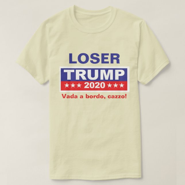 Camiseta "Vada a bordo, cazzo!", volte ao conselho, (Frente do Design)