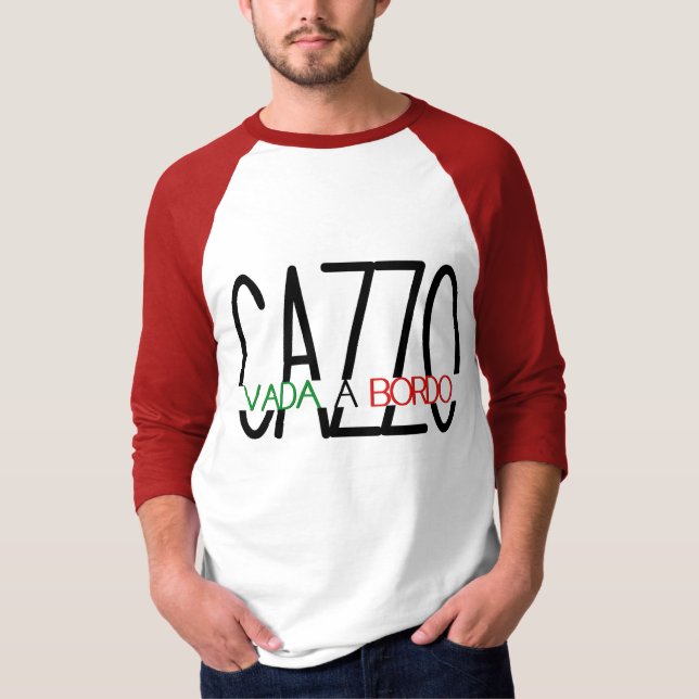Camiseta Vada um Bordo Cazzo (Frente)
